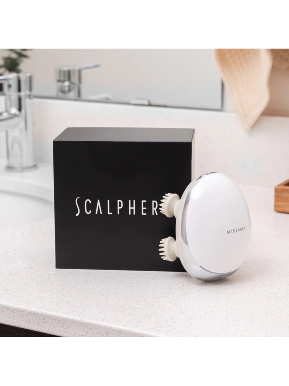 Scalphero massager for hair growth